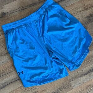 Under Armour Men's Vibrant Blue Athletic Shorts